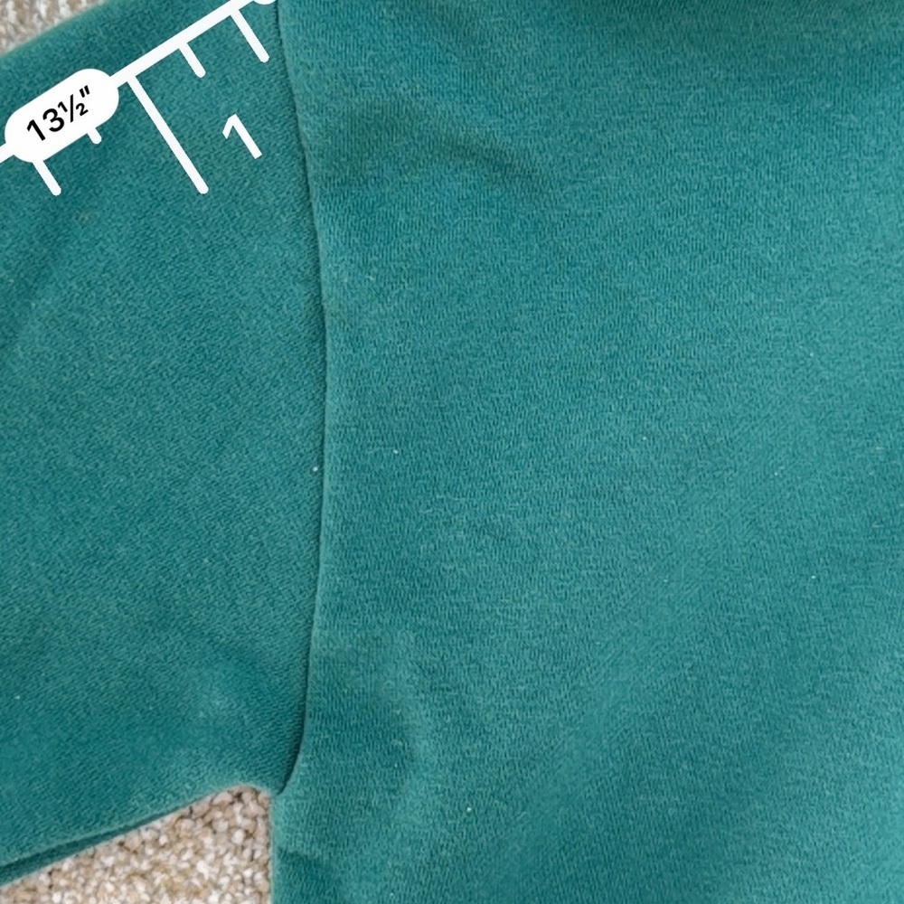 GAP Kids S 6-7 Green Athletic Dept Cropped Hoodie Sweatshirt - Picture 9 of 10
